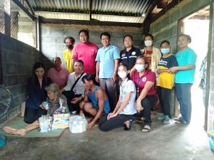 ลงพื้นที่ตรวจเยี่ยมบ้านผู้สูงอายุภายในตำบลนากระแซง องค์การบริหารส่วนตำบลนากระแซง อำเภอเดชอุดม จังหวัดอุบลราชธานี