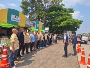 นายจักรพงษ์ พันธุ์โชติ นายอำเภอเดชอุดม ตรวจเยี่ยมจุดบริการประชาชนตำบล เยี่ยมจุดบริการประชาชนตำบลนากระแซง