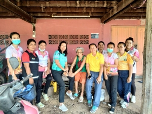 ในวันที่ 13 มีนาคม 2567 คณะเยี่ยมบ้าน ลงพื้นที่เยี่ยมผู้สูงอายุที่มีภาวะพึ่งพิง (LTC) ตำบลนากระแซง อำเภอเดชอุดม จังหวัดอุบลราชธานี